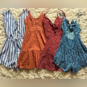 SOLD Bundle 4 Sun Dresses&Rompers